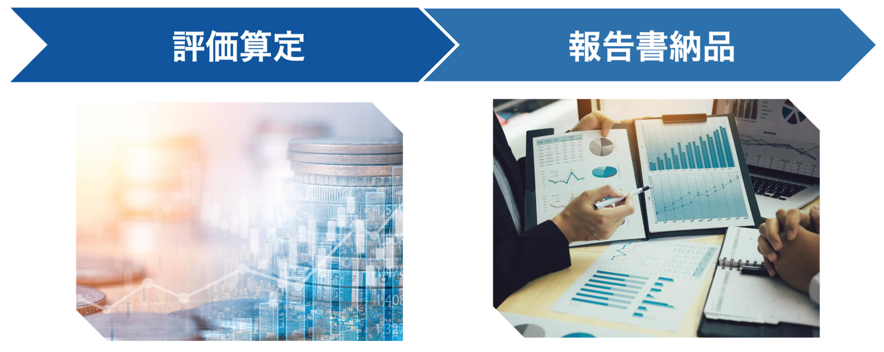 評価算定〜報告書納品