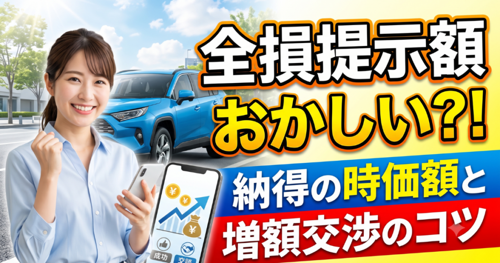 全損提示額おかしい!?の実写サムネイル画像